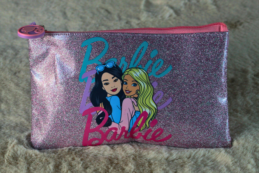 5-in-1 Barbie-Themed Kids School Backpack Set – 16" Bag, Lunch Bag, Lunch Box, Bottle & Pouch