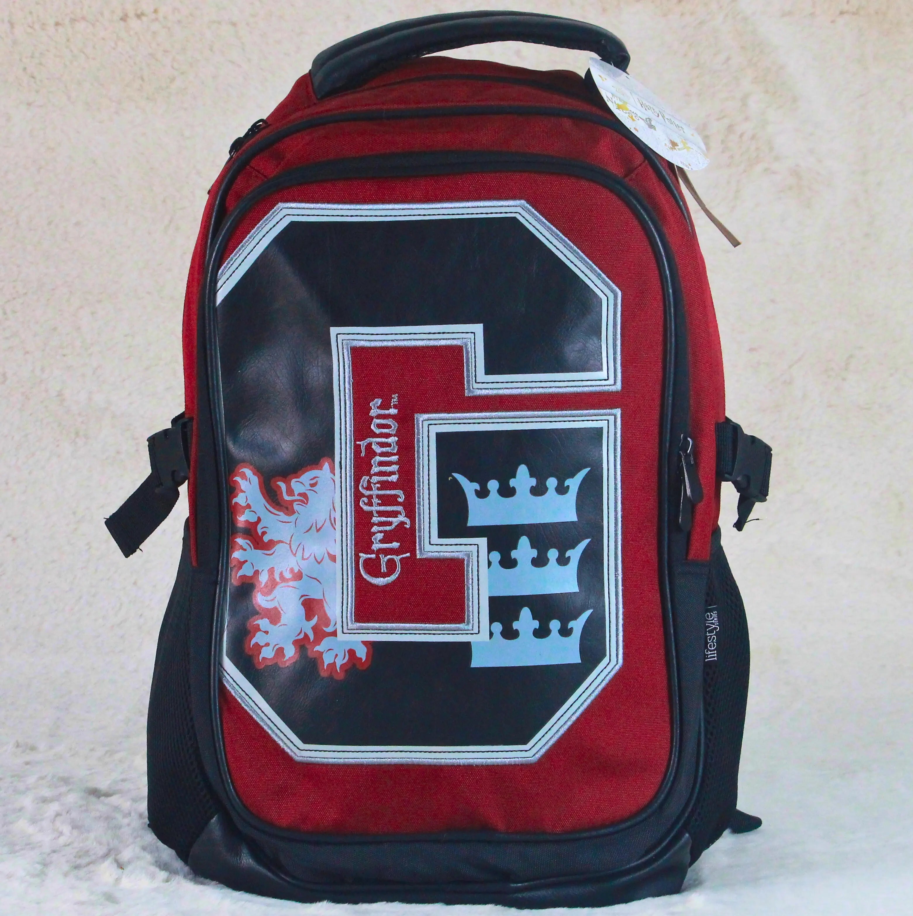 Harry Potter Gryffindor Premium Red & Black Backpack – Imported