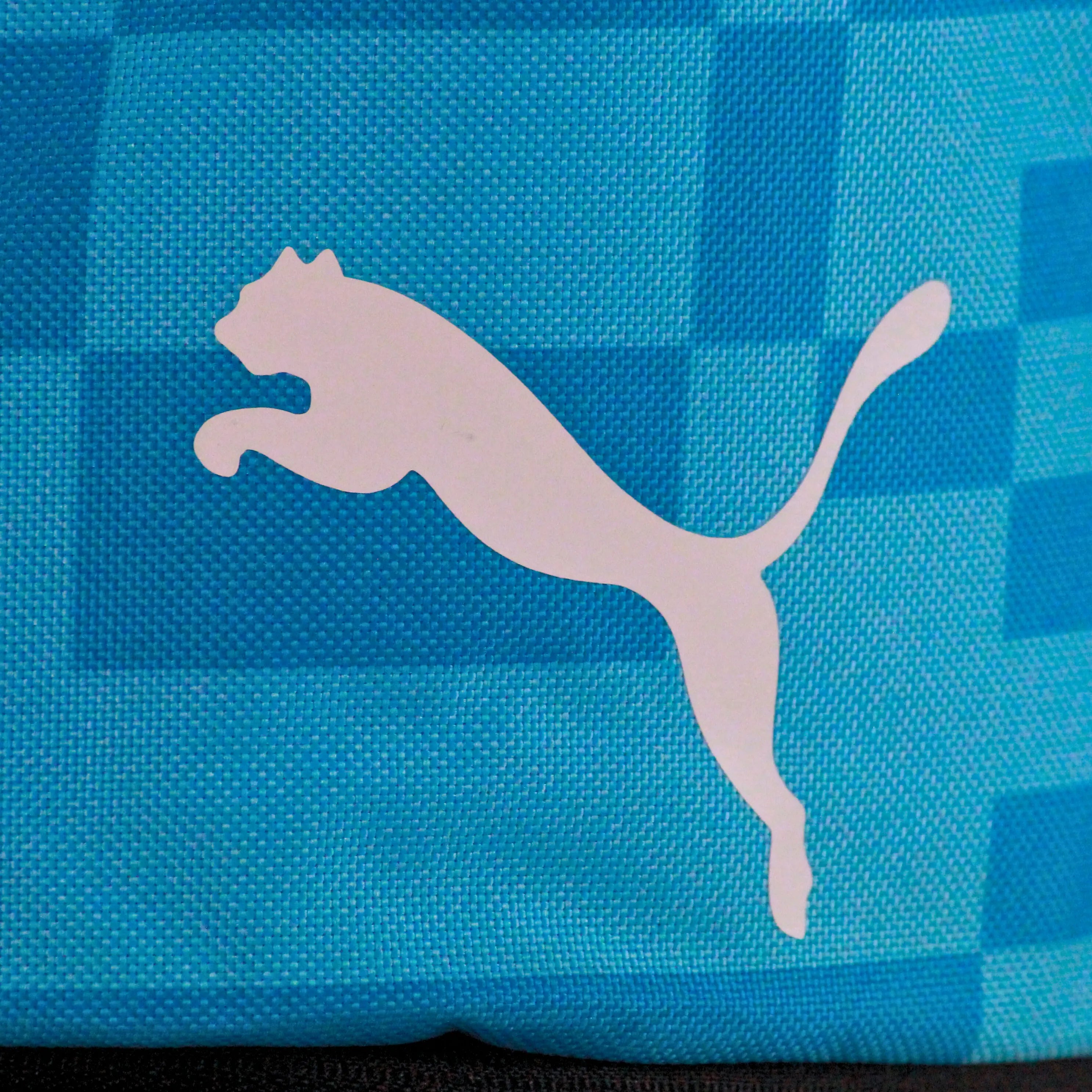 Original Puma Pixel Ice Blue & Black Backpack – Premium Imported