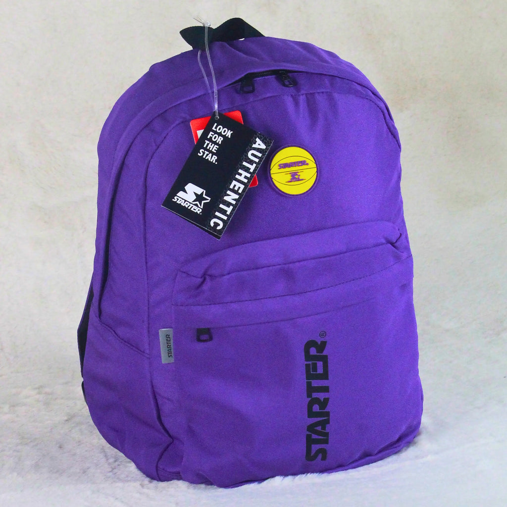 Starter Authentic Purple Theme Backpack – Premium Imported School & College Bag
