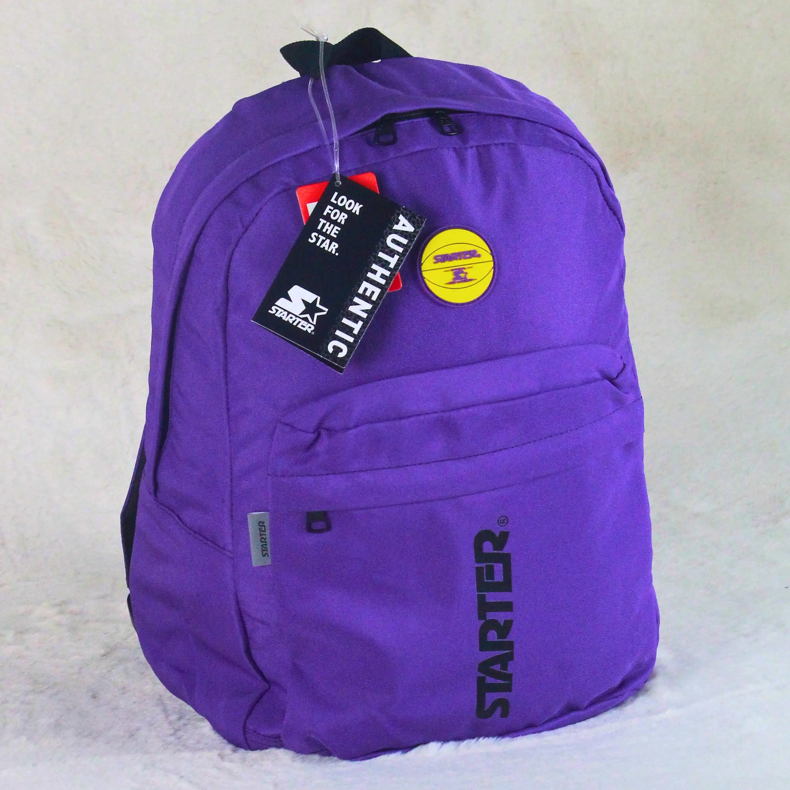 Starter Authentic Purple Theme Backpack – Premium Imported School & College Bag