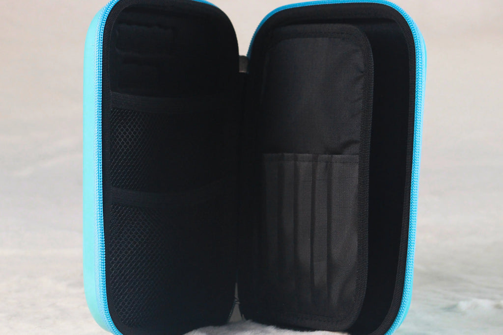 Shark Area Hard Shell Large Pencil Case for Kids Blue | Cute Cartoon Shark Stationery Box | School Supply Organizer Pakistan