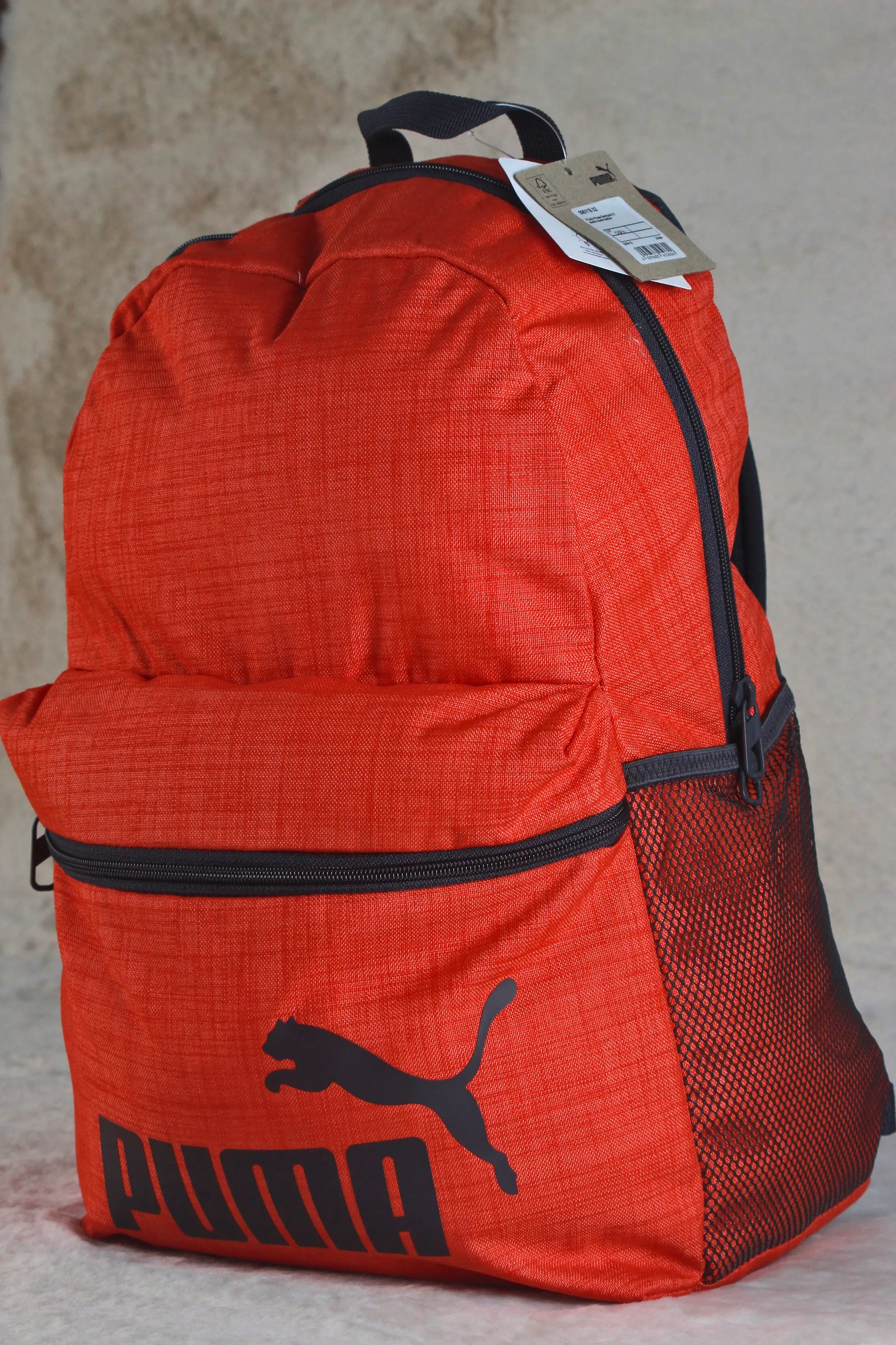 PUMA Sports Backpack – Red | Lightweight School, Travel & Gym Bag