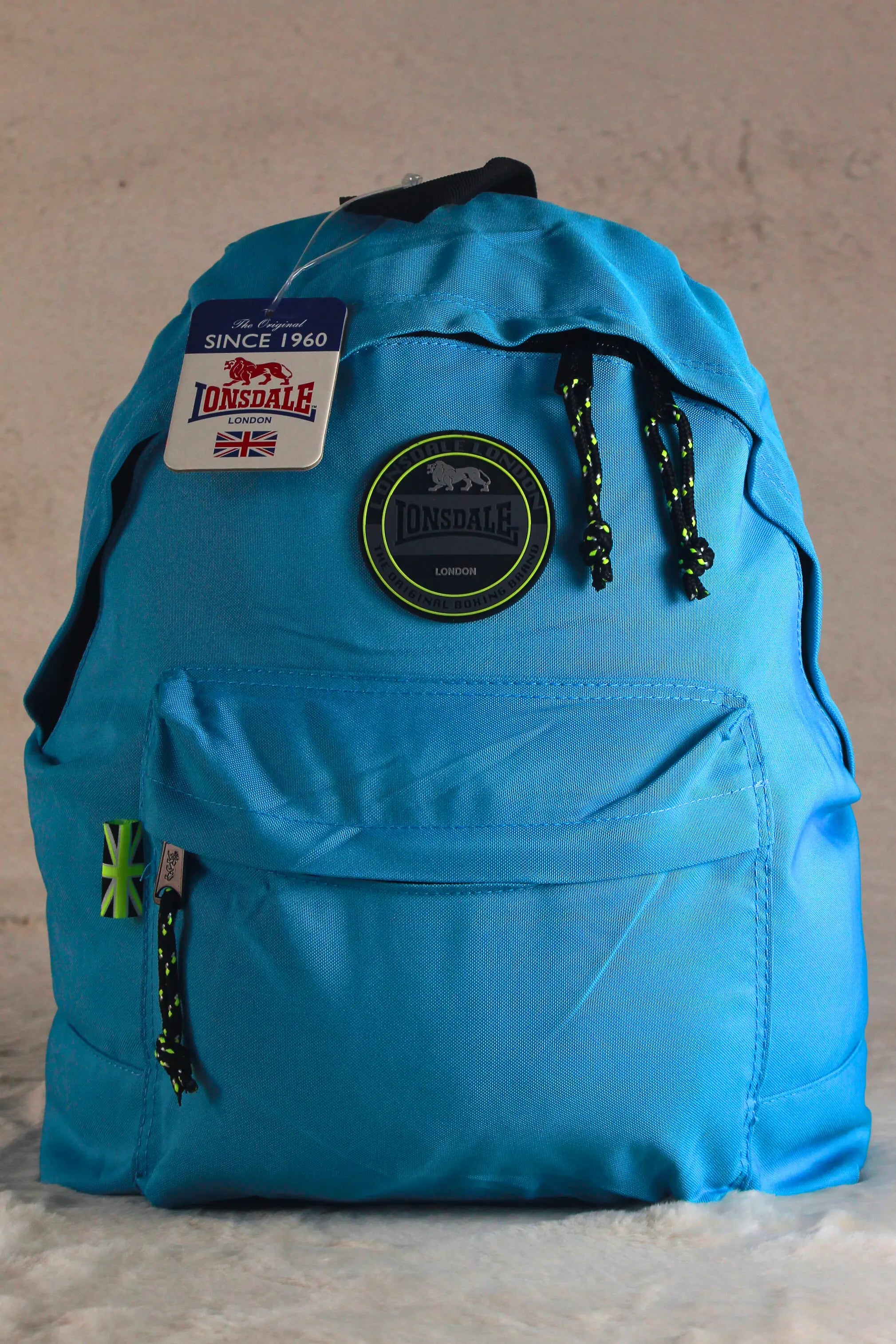 Lonsdale London Blue Sports Backpack | School, Gym & Travel Bag