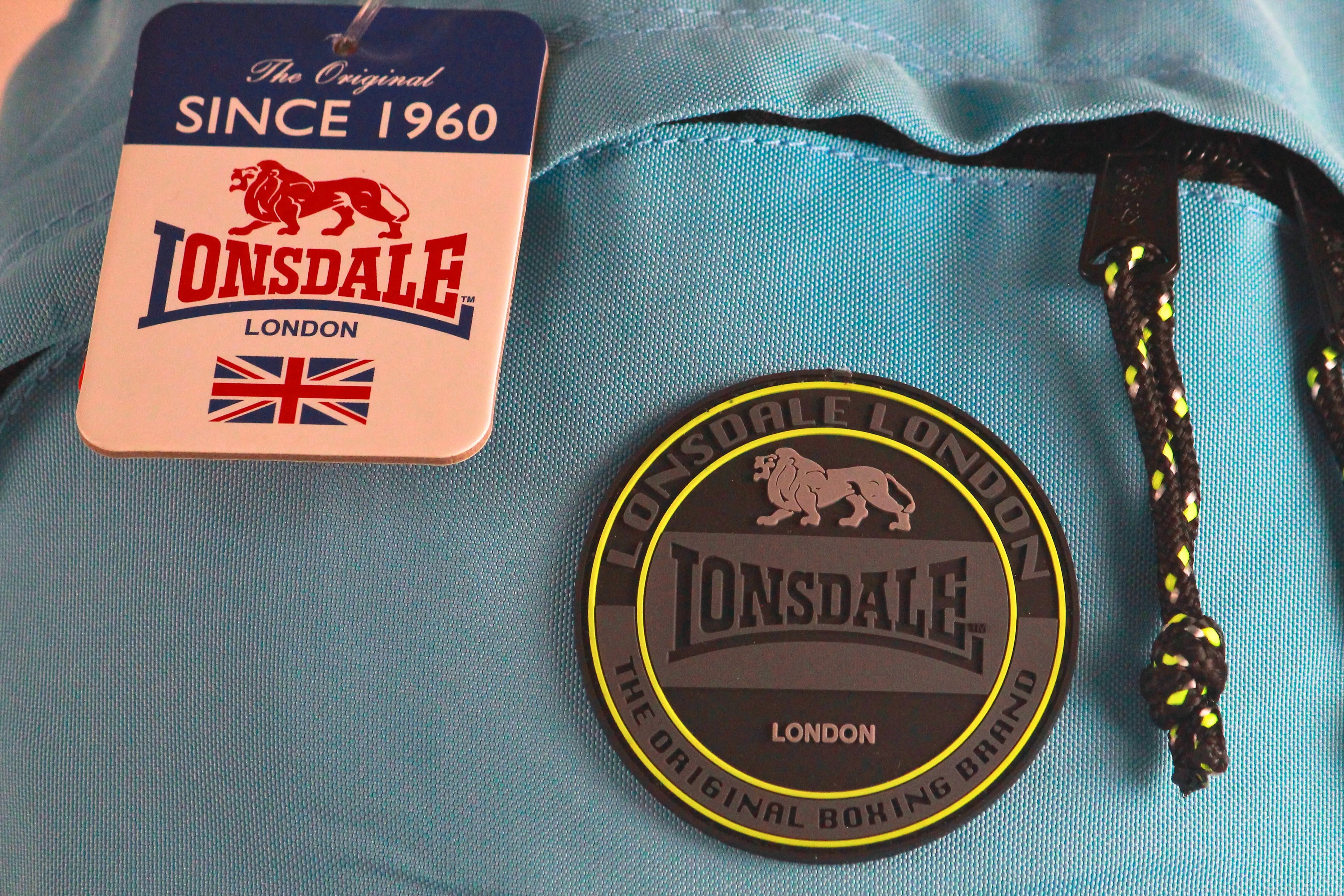 Lonsdale London Blue Sports Backpack | School, Gym & Travel Bag