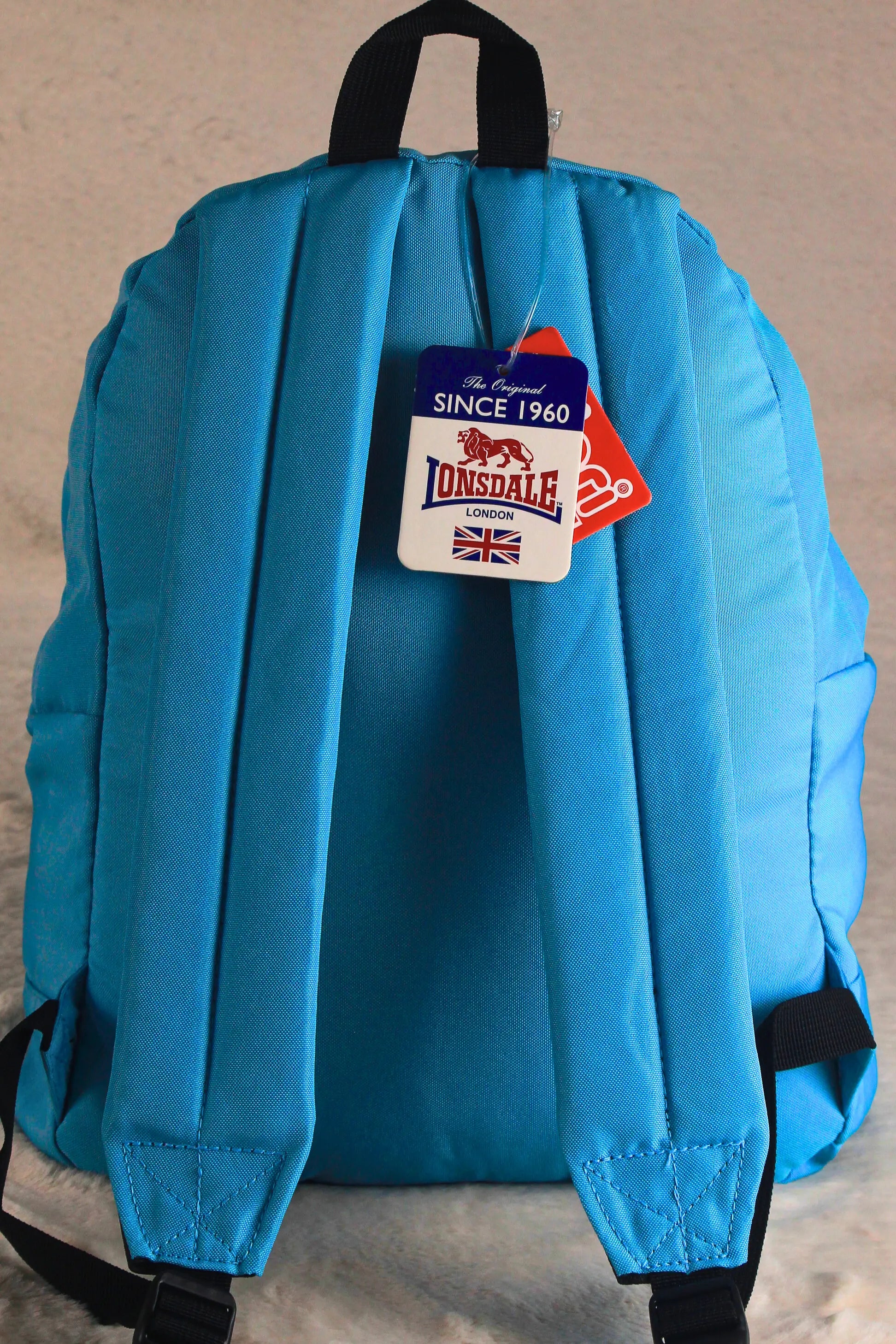 Lonsdale London Blue Sports Backpack | School, Gym & Travel Bag