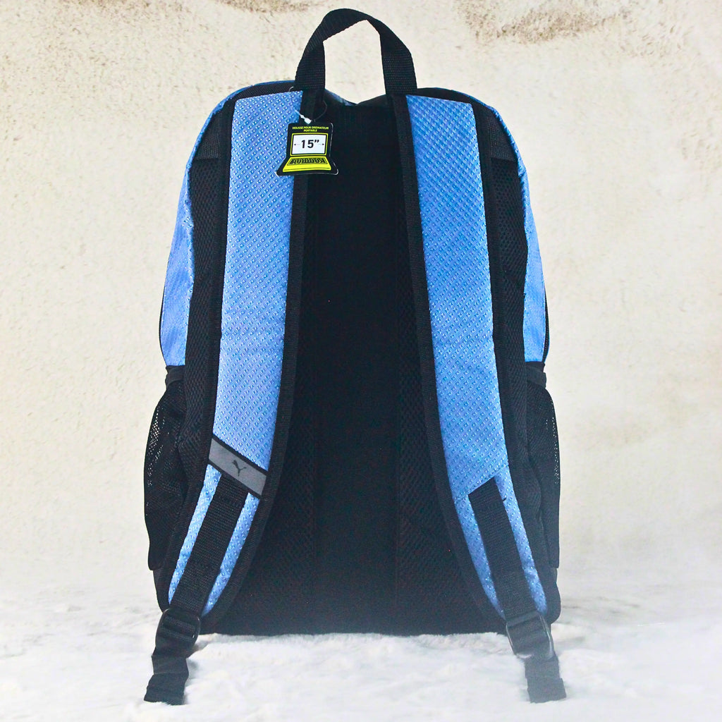 Puma Sports Blue Mesh Contender Backpack