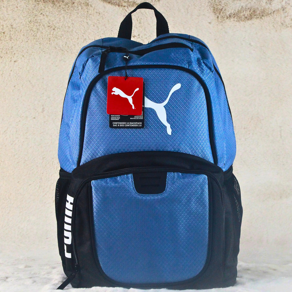 Puma Sports Blue Mesh Contender Backpack