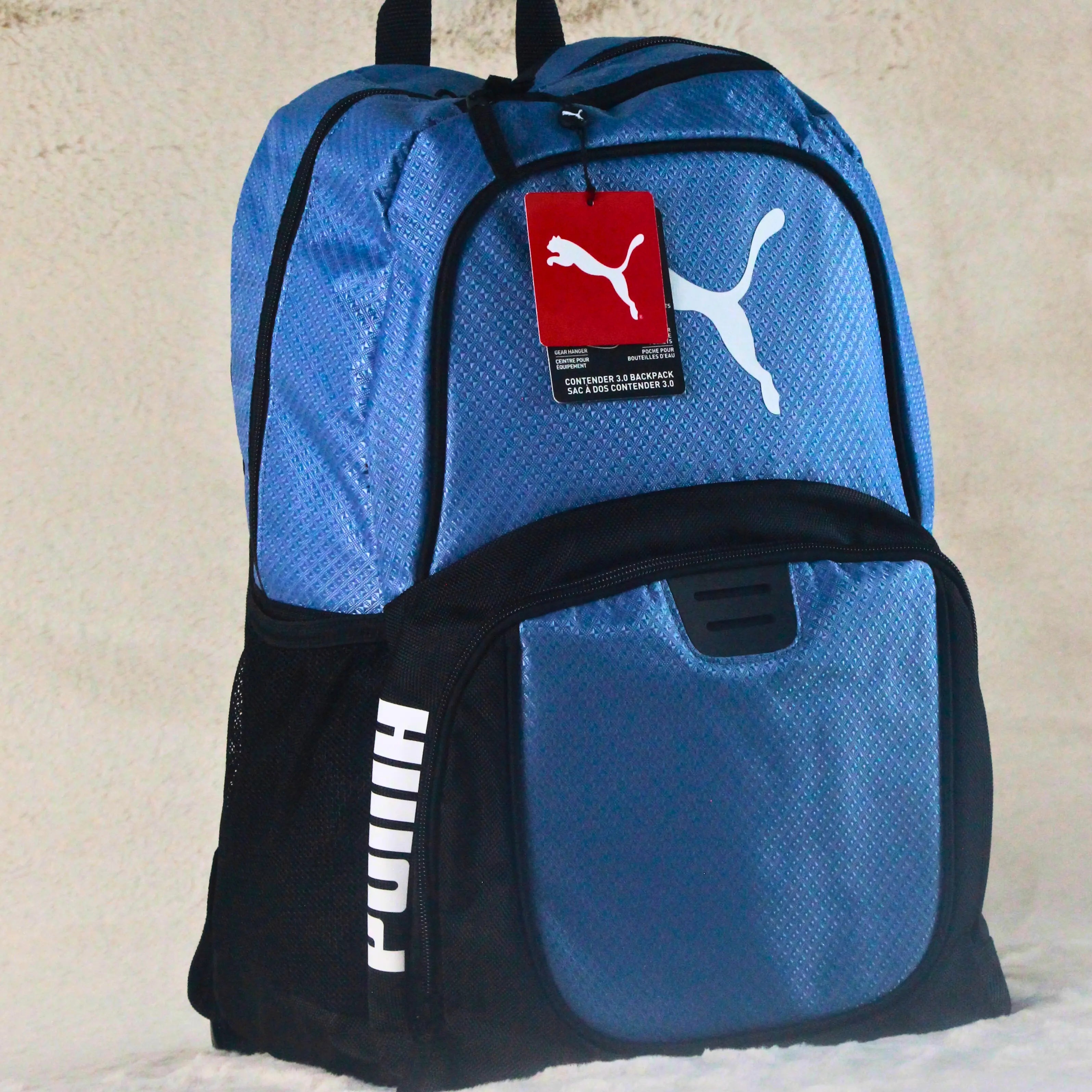 Puma Sports Blue Mesh Contender Backpack