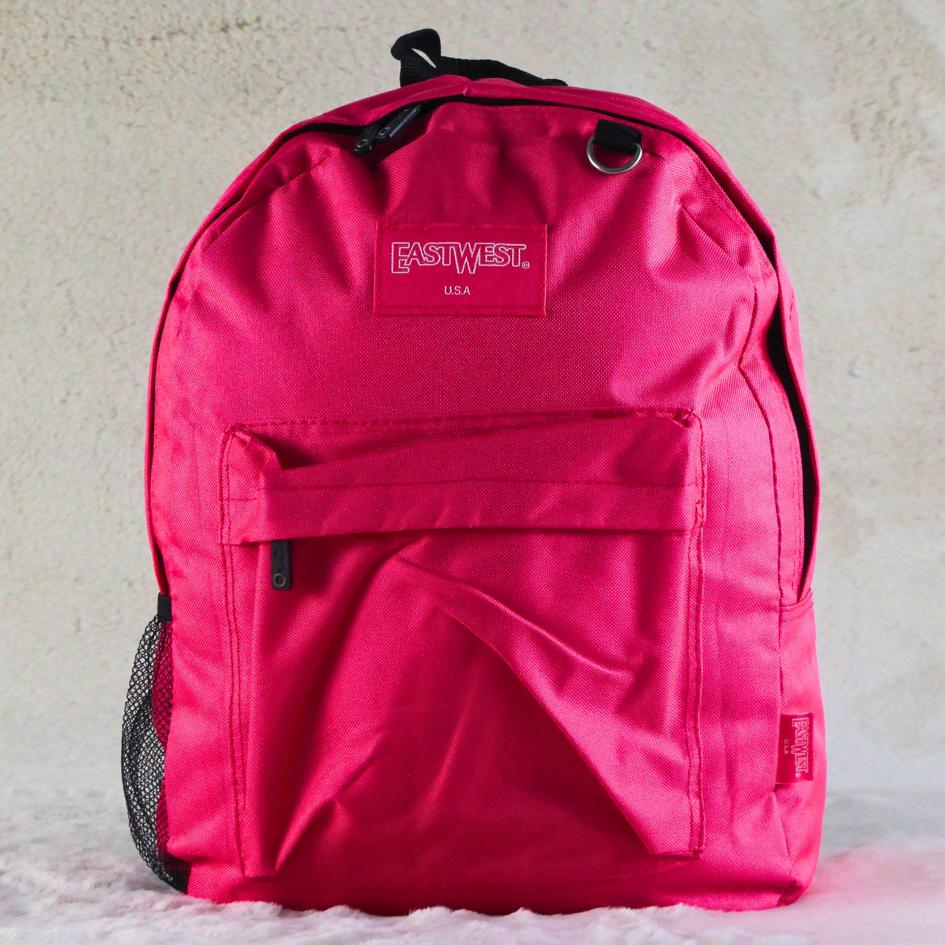 Eastwest USA Hot Pink Radiant Backpack – Branded Imported – Lightweight Daily / Uni / Travel Carry