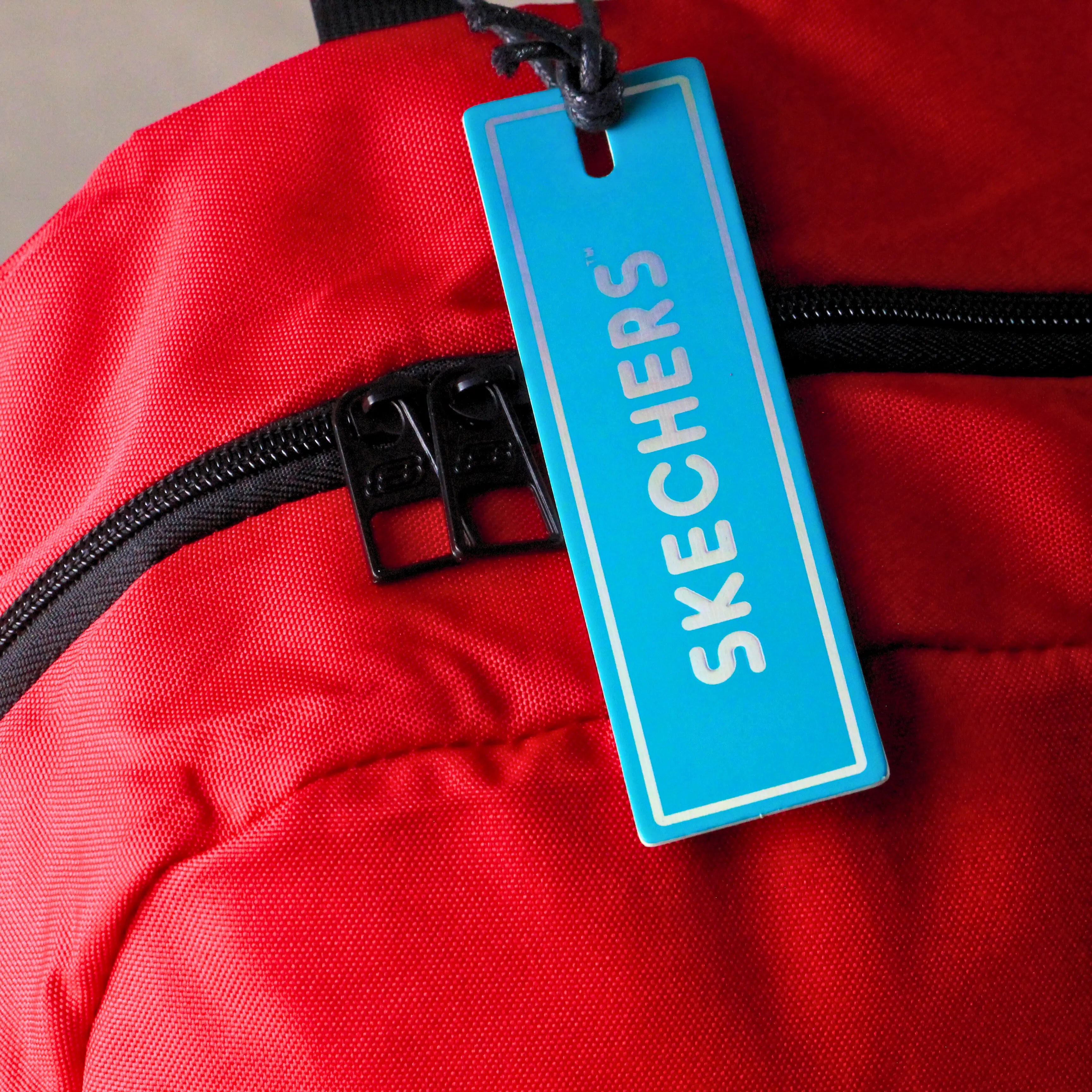 Skechers Classic Red Backpack – Durable Polyester School, Gym & Travel Bag