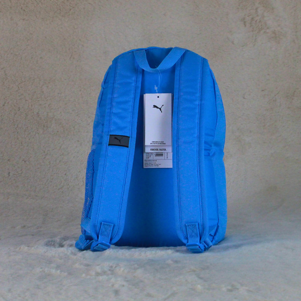 Puma Sky Frost Baby Blue Mini School Backpack – Lightweight Everyday Compact Bag