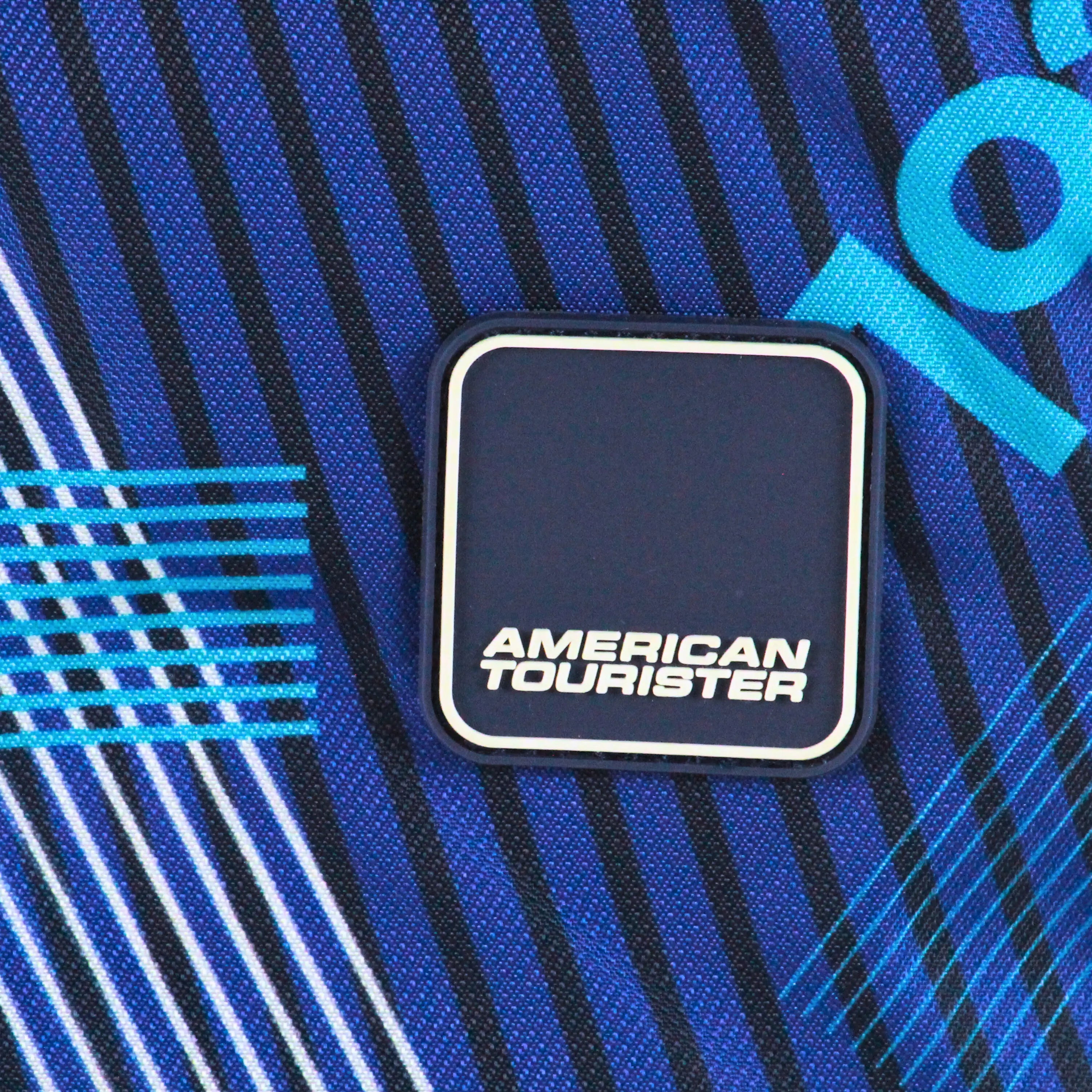 American Tourister 1933 Printed Navy Blue Backpack – Imported – Premium Quality