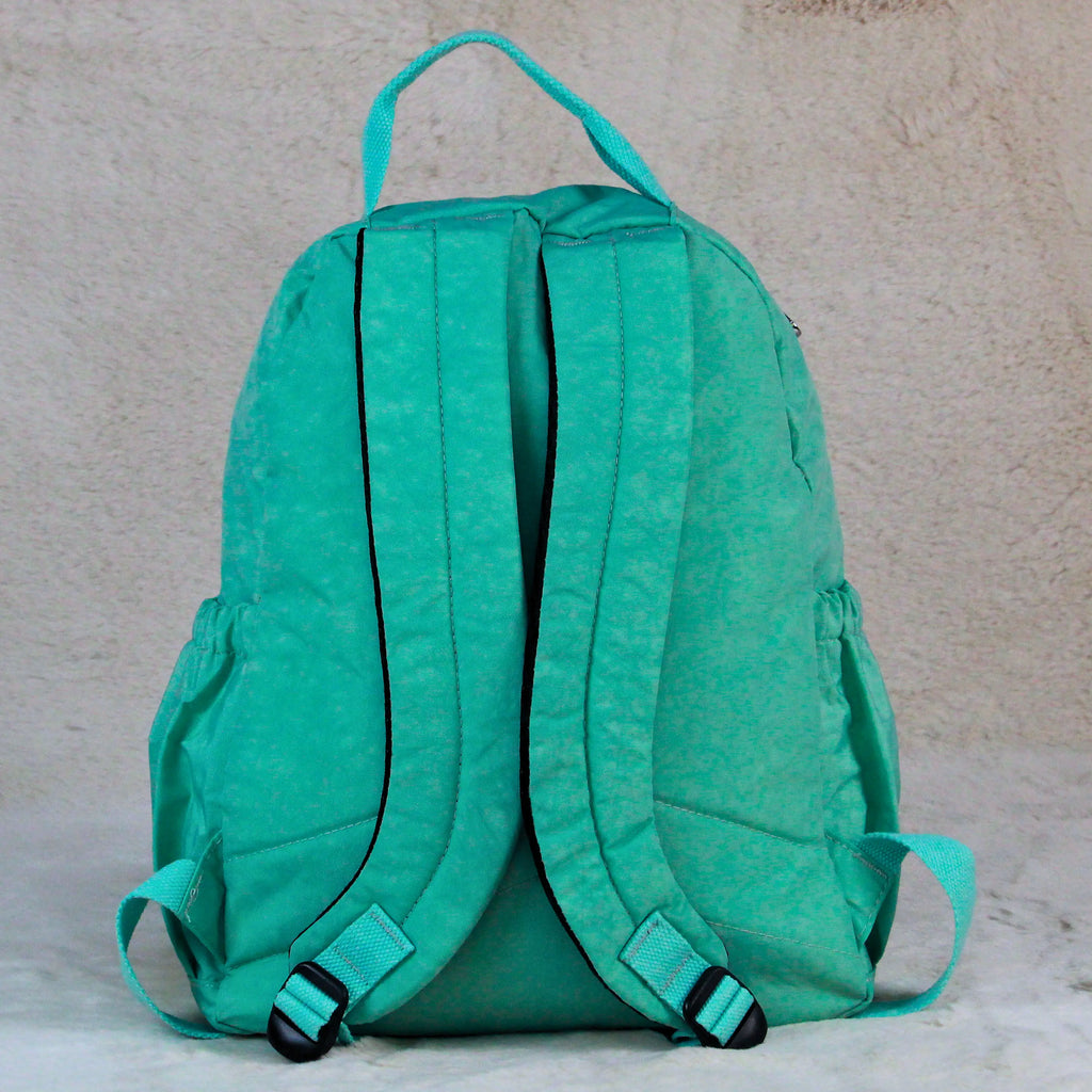 I Love Fashion Paris Aqua Backpack – Imported Stylish School, College & Daily Use Bag